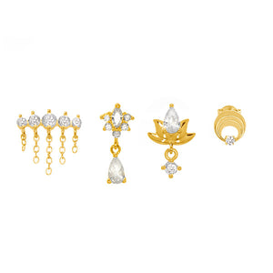 Botanical Studs Set