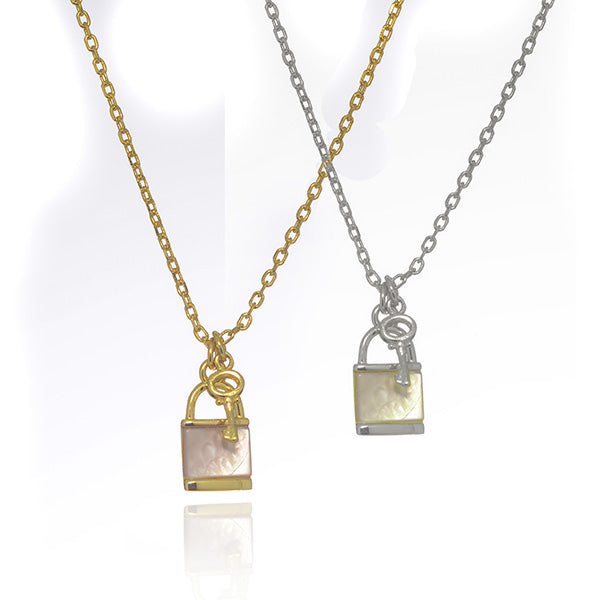 Fashion Key And Heart Lock Pendant Couple Necklace @ Best Price Online |  Jumia Kenya