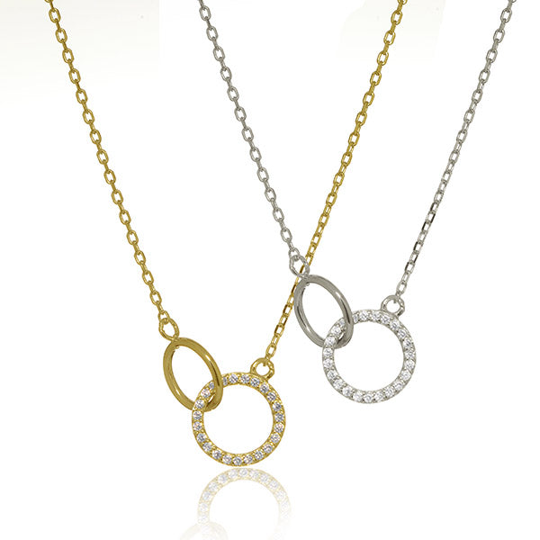 Putting a ring on a necklace sales