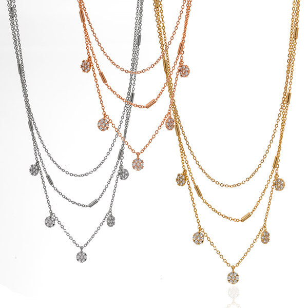 3 Tier Chime Necklace