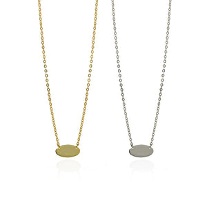 Plate Necklace