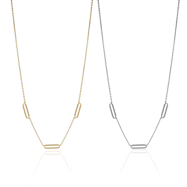 Paper Clip Necklace