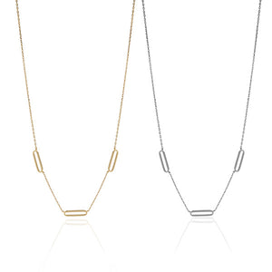 Paper Clip Necklace