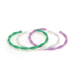 Twizzler Enamel Bangle